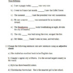 Adjective Clauses Worksheet