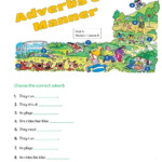 Adverbs Of Manner Interactive Exercise For 6th Grade