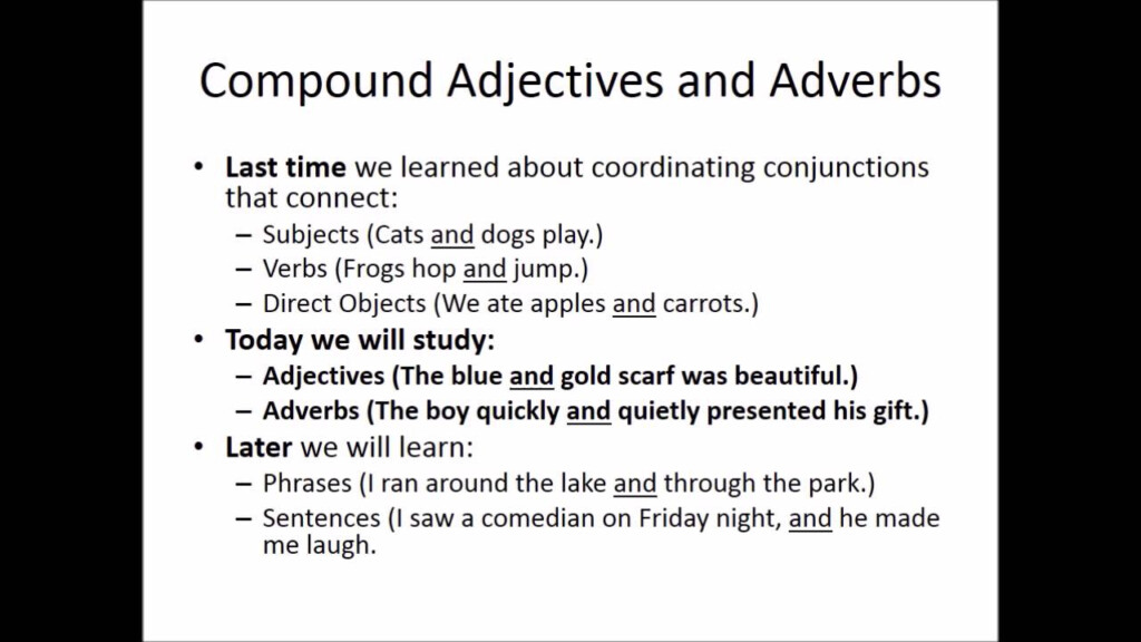 Compound Sentences With Conjunctive Adverbs Worksheets