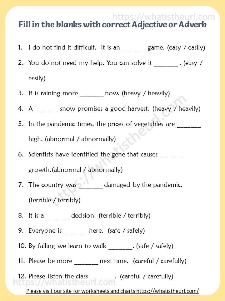 Adverbs Of Intensity Worksheets With Answers